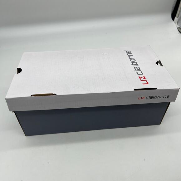 Liz Claiborne Womens Renny Sandals Heel White Croc Size 9.5M - Picture 14 of 15